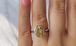 Citrine Ring – Silver Stone Jewelry for Women