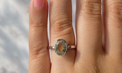 Make yourself a style sensation with the Green Amethyst Ring