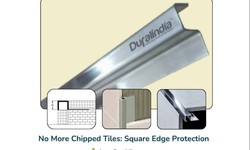 Flawless Finishes: Aluminum/SS Square Edge Profiles for Tiles