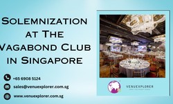 Solemnization at The Vagabond Club in Singapore
