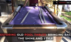 Restoring Old Pool Table