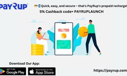 Stay Charged and Connected: PayRup Prepaid Recharge.