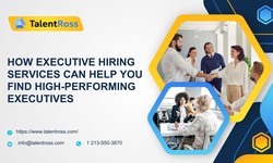 How Executive Hiring Services Can Help You Find High-Performing Executives