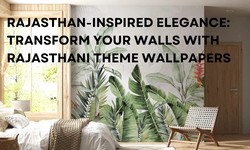 Rajasthan-Inspired Elegance: Transform Your Walls with Rajasthani Theme Wallpapers