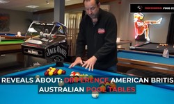 Difference American British Australian Pool Tables