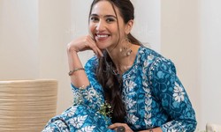 5 Stunning Blue Chikankari Kurtas to Elevate Your Eid Wardrobe