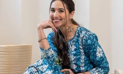 5 Stunning Blue Chikankari Kurtas to Elevate Your Eid Wardrobe