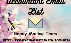 Ready Mailing Team's Accountant Email List is the vanguard of your financial frontier