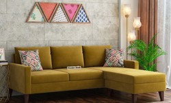 Affordable Luxury: L-Shape Sofas Starting from ₹39,999 at Wooden Street