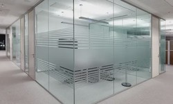 Enhancing Spaces Glass Partition Stickers for a Stylish Touch