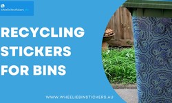 Promoting Recycling: Custom Stickers for Wheelie Bins