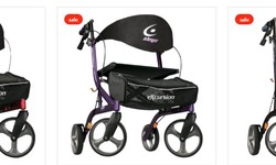 MobilEase: Find Your Perfect 4-Wheel Scooter and Rollator Walker with Seat!
