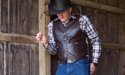 Unlocking Classic Style: Embracing Wild West Vibes with Western-Inspired Leather Vests for Men