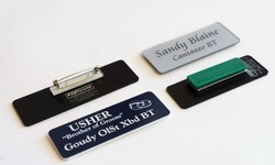 Discover Custom Name Badges in Various Sizes and Finishes
