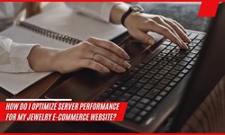 How do I optimize server performance for my jewelry e-commerce website?