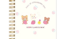 Exploring Korilakkuma's Strawberry B6SP Note Collection