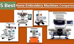 5 Best home embroidery machines comparison