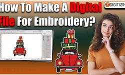 How To Make A Digital File For Embroidery