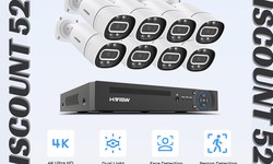 Enhancing Home Security with H.View 4K 5MP 8MP PoE CCTV Security Camera System