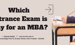 Which entrance exam is easy for an MBA?