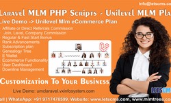 Laravel eCommerce Mlm PHP Scripts | Unilevel MLM solution built with Laravel and Customizations