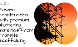 Enhancing Construction Efficiency: The Role of Quality Scaffolding and Shuttering Material in Noida