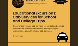 Educational Excursions: Cab Services for School and College Trips