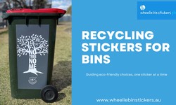 Eco-Friendly Expressions: Recycling Stickers for Wheelie Bins