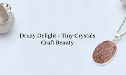 Druzy Delight: How Little Crystals Construct an Elegant Canvas