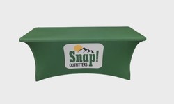 Enhance Your Brand Presence with Custom Stretch Table Covers Featuring Your Logo