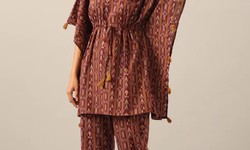 Experience the Ultimate in Cozy Elegance: Shop Jisora's Silk Dresses Online and Cotton Kaftan Night Suits