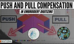 Push And Pull Compensation In Embroidery Digitizing