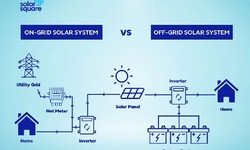 What is the difference between on-grid and off-grid solar systems