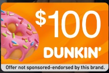 How do I get a Dunkin’ Donuts gift card?
