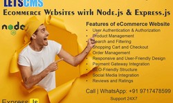 Node.js Ecommerce Website Development & Customization | Build an eCommerce website in Nodejs
