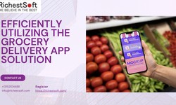 Efficiently Utilizing the Grocery Delivery App Solution