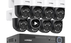 Enhancing Home Security: Exploring the H.view 8Ch 4K CCTV Surveillance System with PTZ and Humanoid Detection