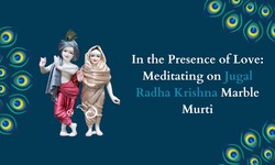 In the Presence of Love: Meditating on Jugal Radha Krishna Marble Murti