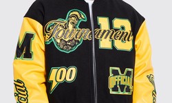 Choosing the Right Fit: Men's Black and Gold Varsity Jackets