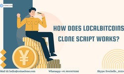 How does the LocalBitcoins clone script work?
