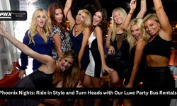 Phoenix Nights: Ride in Style and Turn Heads with Our Luxe Party Bus Rentals!