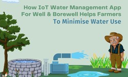 How IoT Water Management App For Well And Borewell Helps Farmers To Minimise Water Use
