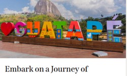 Experience Guatape: A story through its vibrant colors and intricate frescoes!