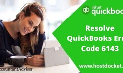 How to Fix QuickBooks Error Code 6143?