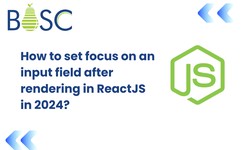 How to set focus on an input field after rendering in ReactJS in 2024?