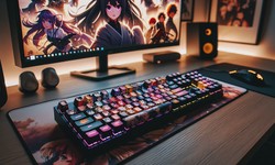 Elevate Your Keyboard Setup with Eye-catching Anime Designs