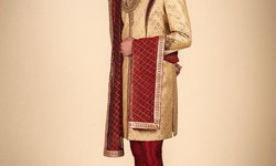 The Timeless Charm of Traditional Groom Attire: Exploring Golden Sherwanis, Formal Suits