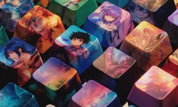 Express Your Anime Obsession with Vibrant Keycap Designs