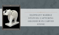 Elephant Marble Statues: Capturing Grandeur in Carved Stone