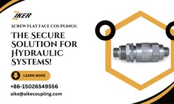 Screw Flat Face Couplings: The Secure Solution for Hydraulic Systems!
